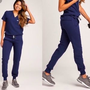 Figs Navy Blue Women's Joggers
